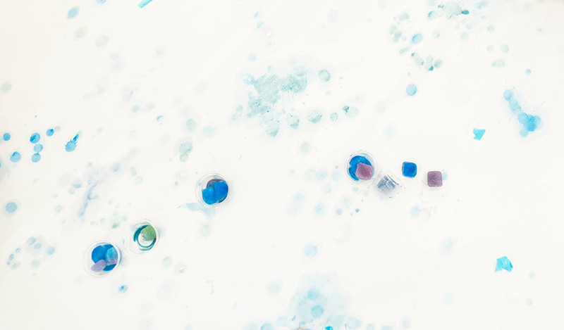 色水氷の写真